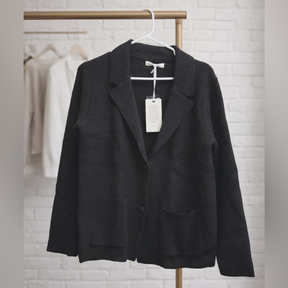 NWT Grace Karin Size Large Black Women's Cardigan Sweater